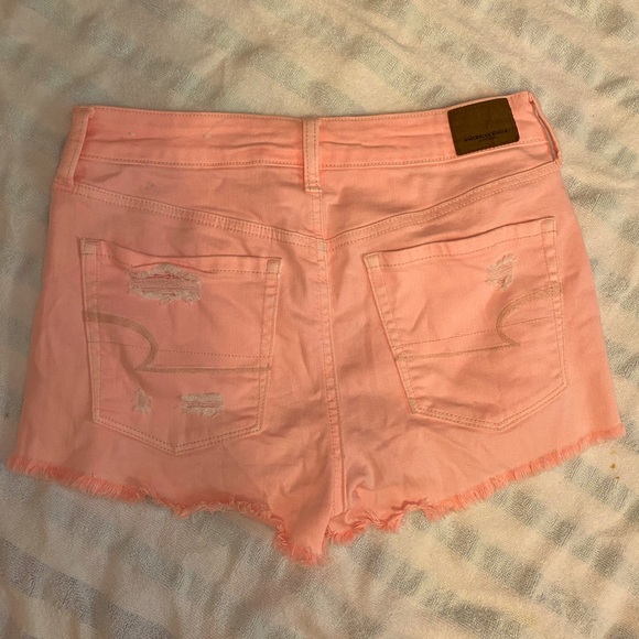 Neon orange/pink cut offs - Picture 3 of 3